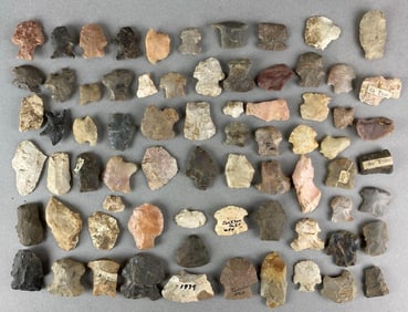 Group of 70+ Assorted Artifacts Heike Collection