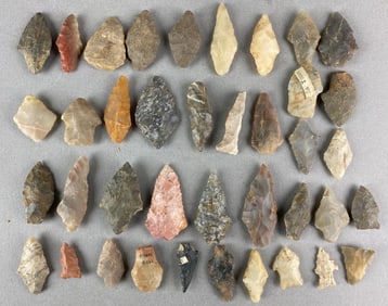 Group of 39 Assorted Artifacts Heike Collection