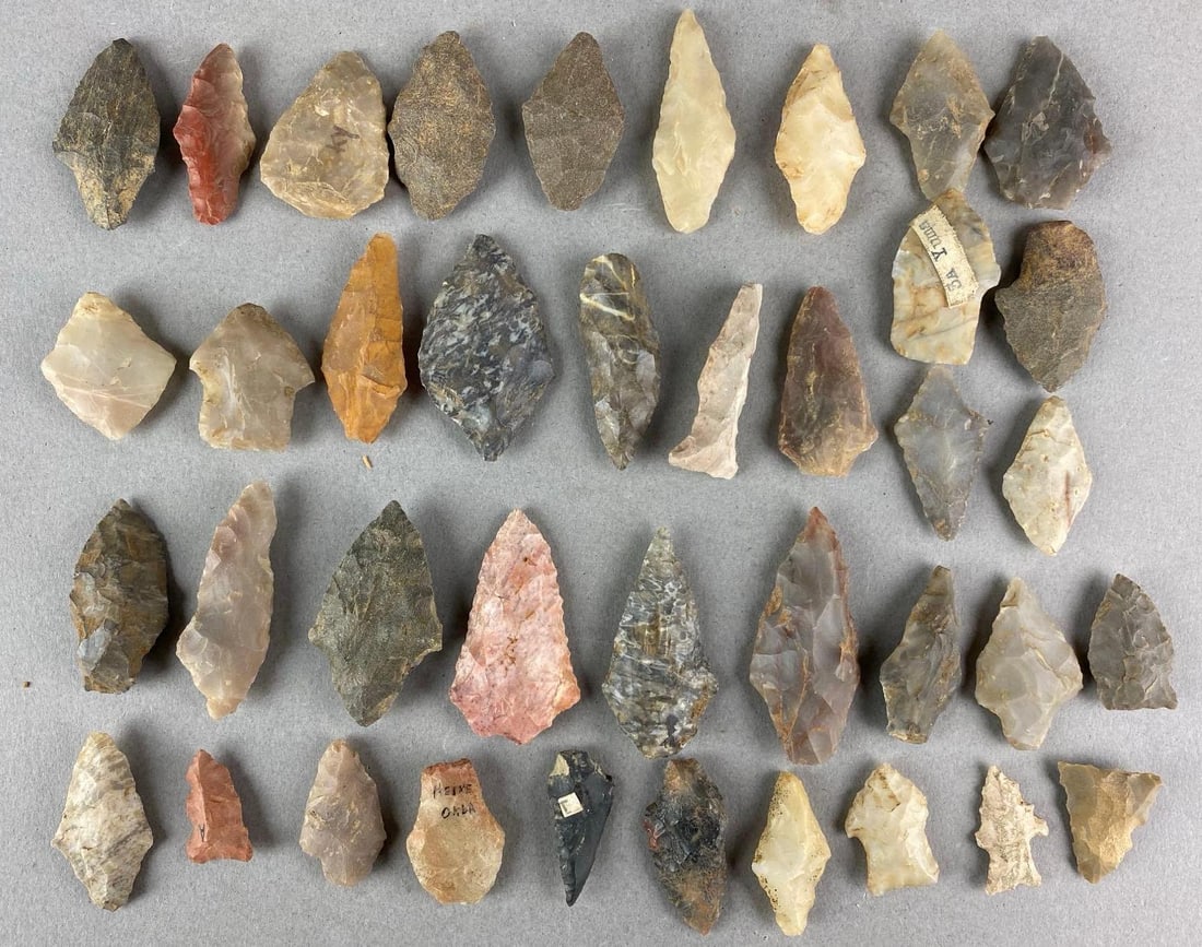 Group of 39 Assorted Artifacts Heike Collection (1 of 3)