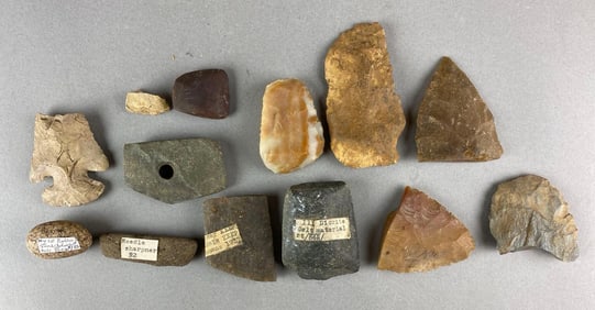 Group of Assorted Artifacts Heike Collection