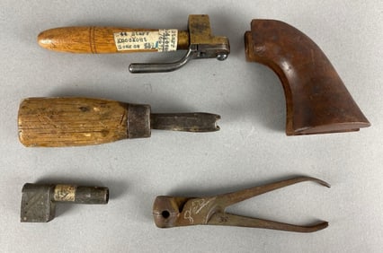 Group of Assorted Bullet Molds and More Heike Collection