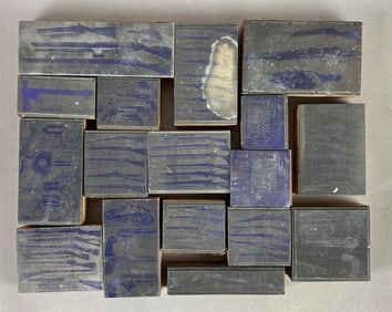 Group of 17 Heike Collection Firearm Printing Plates