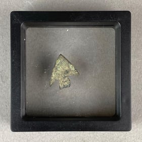 Stamped copper arrowhead