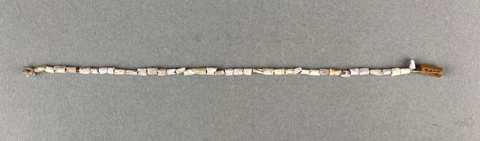 Small strand of bone beads, Southern California