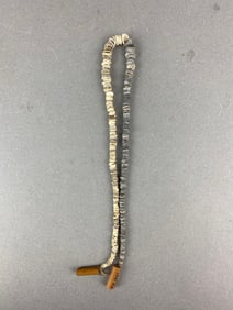 Strand of thin shell beads, Southern California
