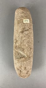 Quartz roller pestle from Randolph County, Indiana