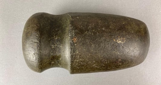 3/4 grooved axe from Randolph County, Indiana; minor buffing on the bit