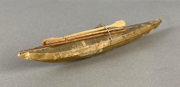 Seal skin canoe from Alaska