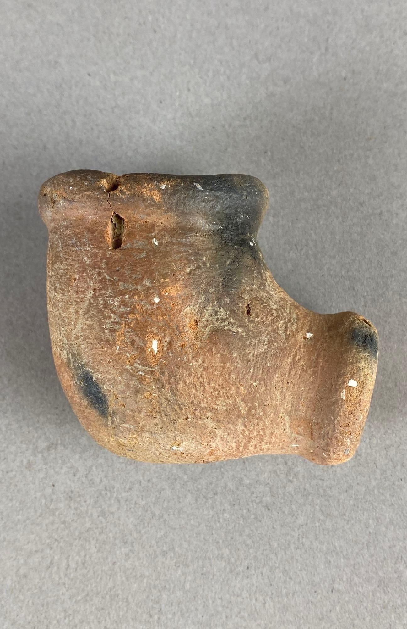 Pottery pipe, likely from Alabama (1 of 6)