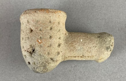 Pottery pipe, likely from Alabama