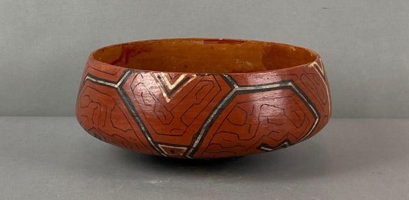Peruvian Pottery Bowl