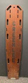 Vintage Ferno-Washington Greenlee Ambulance Spine Board Stretcher
