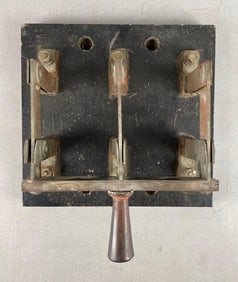 Vintage Industrial Electrical Knife Switch