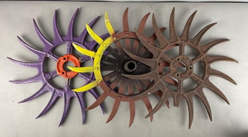 Antique Farming Tiller Blades