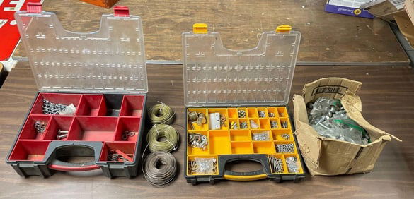 Group of Hardware and Organizers