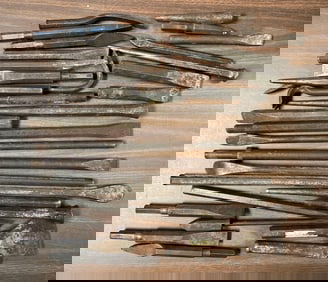 Group of Chisels and Punches