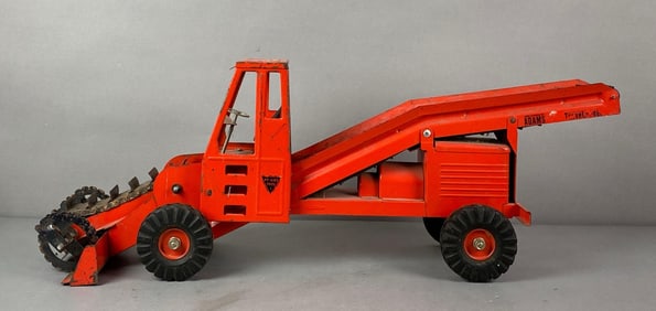 NY-LINT Toys Adams Orange Pressed Steel Travel Loader