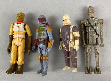 Group of 4 Vintage Kenner Star Wars Action Figures