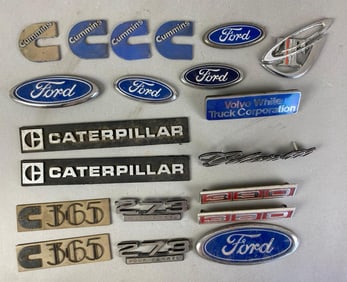 Group of Assorted Automobile Badges