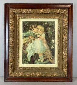 Vintage Frederick Morgan Over the Garden Wall Print