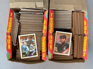 Group of 1988 Topps Baseball Cards
