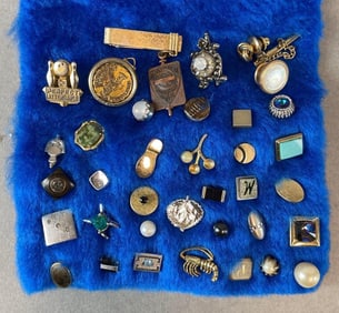 Group of Vintage Tie Pins