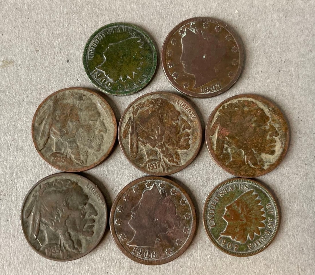 Group of Buffalo Nickels and More (1 of 2)