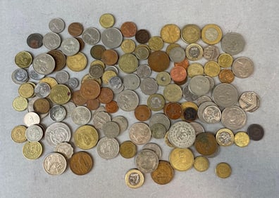 Group of Assorted Foreign Coins