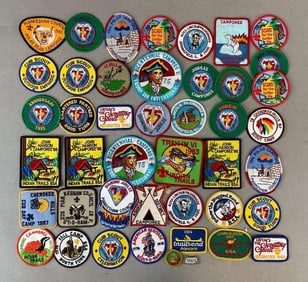 Group of Cub Scouts Patches