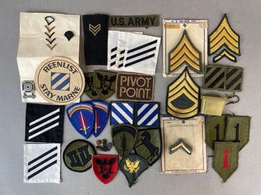 Group of U.S. Military Patches