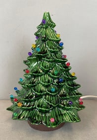 1988 DHM Light-Up Ceramic Christmas Tree