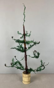 Vintage Feather Christmas Tree
