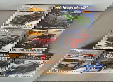 Group of Revell Ford Mustang Model Kits