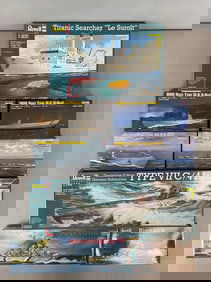 Group of Battleship Model Kits