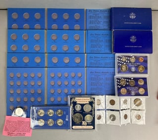 Group of Assorted US Silver Coins And More