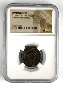 NGC Ancients Graded Roman Empire Constantine I Coin