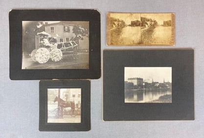 Group of Illinois Valley Cabinet Cards