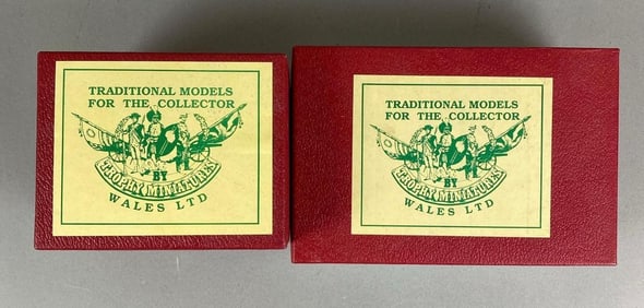 Group of 2 Wales LTD Trophy Miniature Xmas Editions