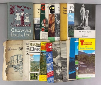 Group of Assorted Travel Brochures and More