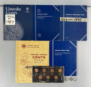 Group of 400+ US Lincoln Head Cents and More