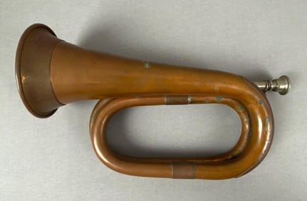 Antique Copper and Brass Bugle