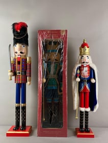 Group of 3 Wood Nutcrackers