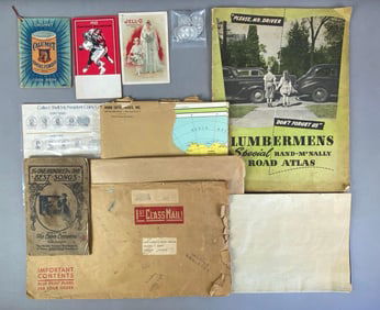 Group of Advertising Ephemera and More