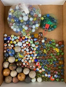 Group of Assorted Marbles