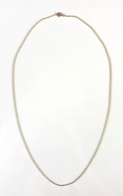 10K Gold Double Helix Chain Necklace