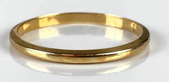 14K Gold Orange Blossom Band