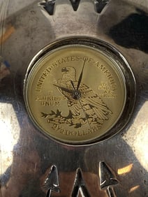 Signed Sterling Silver Navajo Watch Cuff Bracelet
