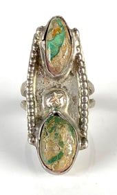 Sterling Silver Navajo Turquoise Ring