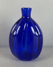 Pair Point Cobalt Blue MMA Vase