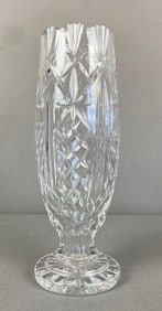 Vintage Waterford Cut Crystal Glass Vase